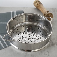 Nồi Hấp Bằng Thép Không Gỉ 304 Dày Dặn Nồi Sữa Nhỏ Khay Hấp Khay Hấp Dụng Cụ Nhà Bếp Gia Đình 16-40c