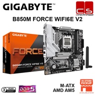 GIGABYTE B850M FORCE WIFI6E V2 M-ATX AM5 DDR5 Motherboard+ AMD 7000 + 8000+ 9000 Series Processor Co