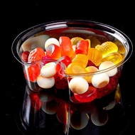 Fancy Disposable Oatmeal Yogurt Cup With Inner Tray Diameter 90 And 95 Mm. 100 Pieces