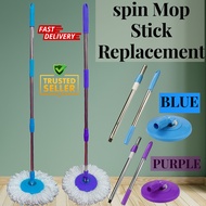 SPIN MOP HANDLE REPLACEMENT POLE STICK &amp; MICROFIBER MOP REFILL HEADS