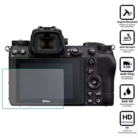 Hard Glass Protective Film For Nikon Z6 II/III Z6II Z6III Z62 Z63 Z 6/6II/6III Camera Display Screen