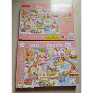 KKV OHSOME PRELOVED PUZZLE 100pcs Cake Ice Cream Condition 95 percent Good, there is a box