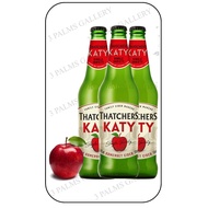 Thatcher's KATY Cider - 4.8% abv - TRIO PACK - Single Variety Katy Apples (03 x 500ml) Somerset, Eng