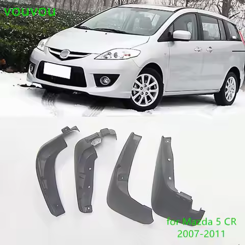 Car original size mud guard splash shield for Mazda 5 2007-2011 CR one car set Premacy