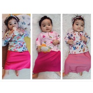 [Newborn-24months old] Baju Kurung Baby Cotton Lycra