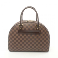 【日本直送】 LOUIS VUITTON LOUIS VUITTON Nolita 棋盤格 手包 PVC 皮革 棕色