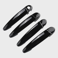 Gloss Black LHD Car Exterior Door Handle Covers Trims For BMW 1 3 Series E87 E90 E91 E92 E93 F30 X1 