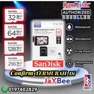SanDisk High Endurance microSD Card for CCTV/Dashcam SDSQQNR - (32GB/64GB/128GB/256GB)(Max R: 100MB/