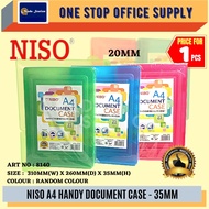 35MM A4 DOCUMENT HOLDER / DOCUMENT CASE / Fail A4 / A4 File / File Folder / Plastik Fail / Fail Kera