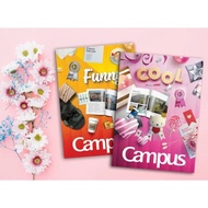 Lốc 5 quyển Vở Kẻ Ngang / Tập kẻ ngang B5 cấp 2 cấp 3 Campus 200 trang