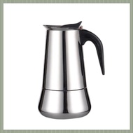 (FIVQ) Stainless Steel Induction Stovetop Espresso Maker  Italian Style Coffee with Moka Pot in Mode