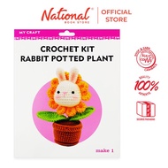 Crochet Kit Rabbit Potted Plant - Hobbies & Crafts Supplies - DIY