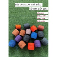 Imported Malay Parachute Rope 1mm 400m-1ly2 330m for kite flying from 1m5 to 2m3