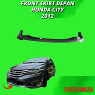 Fastlink Honda City TMO 2012 Front Rear Bumper Skirt Depan Belakang 100% New High Quality Pu Material