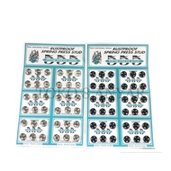 Snap Button 555 Snap Button 8 mm | 1 SHEET