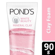 PONDS Ponds White Beauty Mineral Clay Face Cleanser 90gBR WT2