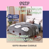 SHIPPING DIRECTLY - Goto Cuddle Blanket, Thick, Soft, Fluffy, Character Adult Blanket