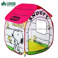 日本連線預購日本專櫃 LOGOS x SNOOPY－HOUSE帳篷 兒童遊戲 帳篷 (附收納袋)