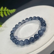 高品質藍兔毛水晶手串8.5mm巴西料聚寶盆髪絲水晶手錬女活力財運