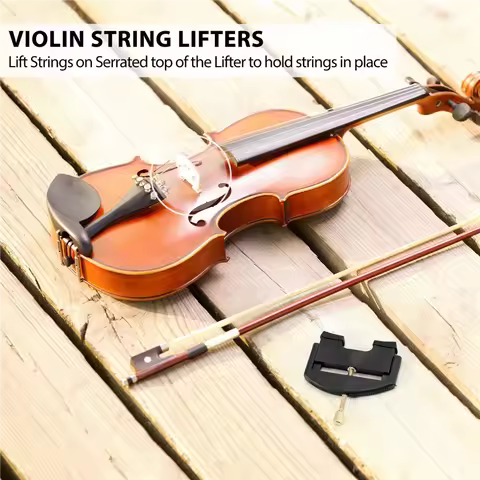 RYOST 1/4-4/4 Violin String Lifter Change Violin Bridge Tools Strong Durable Violin Accessories