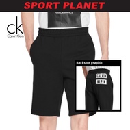 Calvin Klein Men Double Row Box Logo Knitted Casual Short Tracksuit Pant Seluar Lelaki (4MT9S844-484) Sport Planet 30-9