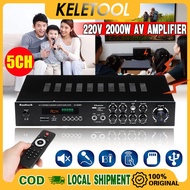5000w Power Amplifier Bluetooth 5.0 bluetooth 298BT LCD Display Audio HiFi karaoke bluetooth FM Radio Support SD/USB