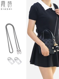 2024 new for✇✟☇ CXP-母婴7 Issey Miyake mini bag chain transformation crossbody armpit metal thin chain bag strap shoulder strap single purchase accessories