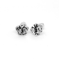 Chrome Hearts Sterling Silver 925 Jewelry Cross CH Stud Earring Code:CED010