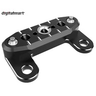 Aluminium Alloy Mini Quick Release Plate NATO Rail 63mm Top Expansion Board  FX30/FX3 DSLR Mount Cam