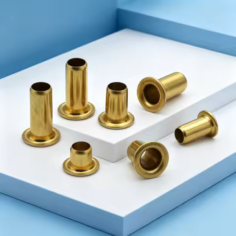 M0.9 M1.5 M1.7 M2 M2.5 M3-M6 GB876 Copper Hollow Rivets Brass Tubular Rivet Nails Double Sided PCB C