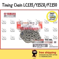 ( 96L ) 94568-A8096 LC135 V1-V8 / Y15ZR / FZ150 Timing Chain / Rantai Besi Kecil 100% HLY