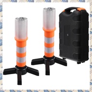 (SDRB) 2Pcs LED Emergency Road Flash Flare Roadside Beacon Safety Strobe Warning