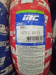 ยางนอกมอเตอร์ไซค์-IRC-ขนาด130/70-ขอบ-12-62L-T/L-ลาย-MB99