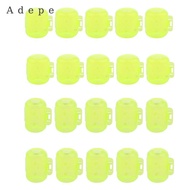 Adepe 20pcs Fishing Hook Cover 23x16 mm/0.9x0.6 inch + 26x21 mm/1.02x0.8 inch Lightweight and Durabl