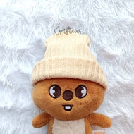 [Plushie Doll] Beanie Hat Kupluk - for 15 cm Kpop Doll Skzoo