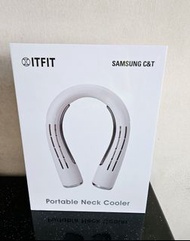 全新 Samsung C&amp;T ITFIT Portable Neck Cooler 掛頸風扇