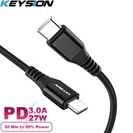 Keysion PDสายชาร์จที่รวดเร็ว (USB Type CถึงLightning) สายสำหรับiPhone iPad Proสายชาร์จ