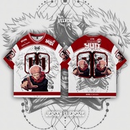 VELVOR JERSEY ANIME ZY00YUJI - JERSEY JUJUTSU KAISEN 00 SERIES NUMBER - JERSEY T-SHIRT FOR CHILDREN 