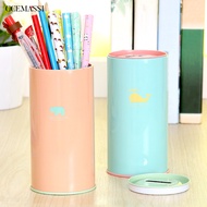 CS.B Portable Coin Bank Capacity Money Box Capacity Metal Piggy Bank for Kids – Pattern Cylindrical 