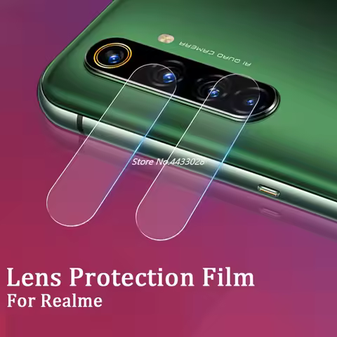 3 Pcs Camera Lens Protection Film for Realme 5 6 Pro Tempered Glass Camera Protector Cover For Realm