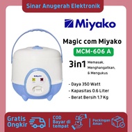 Miyako 3-in-1 Magic com MCM 606A MCM-606A 0.6 Liter/ with 1 Year Warranty