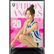 Jamie Fubon Warriors Cheerleading Team Full Parallel Card Jersey 061 Silver Foil Pink Angels