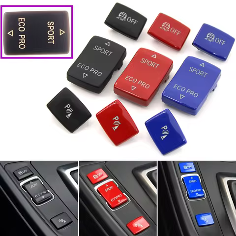 F20 F22 F23 F30 F31 F34 F35 F32 F36 Blue Black Red Car ESP Antislip Switch Sport Buttons Radar Senso