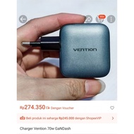 Vention 70w GaNDash Charger