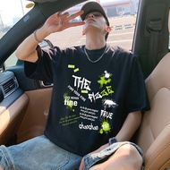 Short Sleeve t-Shirt Men Summer Pure Cotton Sports t-Shirt oversize Large Size Breathable Comfortabl