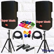 Baretone Speaker Aktif Max15Rc - 15 Inch Speaker Baretone Max 15Rc