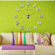 [Tặng PIN] Đồng hồ dán tường số la mã nổi 3D - 90cm - 120cm - Đồng hồ DIY - đồng hồ treo tường trang