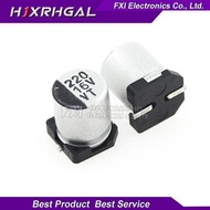 10PCS Electrolytic capacitor 16v220uf 6.3*7.7mm SMD aluminum electrolytic capacitor 220uf 16v