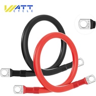 ⚡️พร้อมส่ง 12 ชม.⚡️สายไฟซิลิโคนคุณภาพสูง 4AWG สำหรับรถยนต์ สีดำ/แดง คุณภาพมาตรฐาน ส่งด่วน