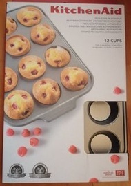 KitchenAid Non-stick Muffin Cupcakes Pan 12 Cups